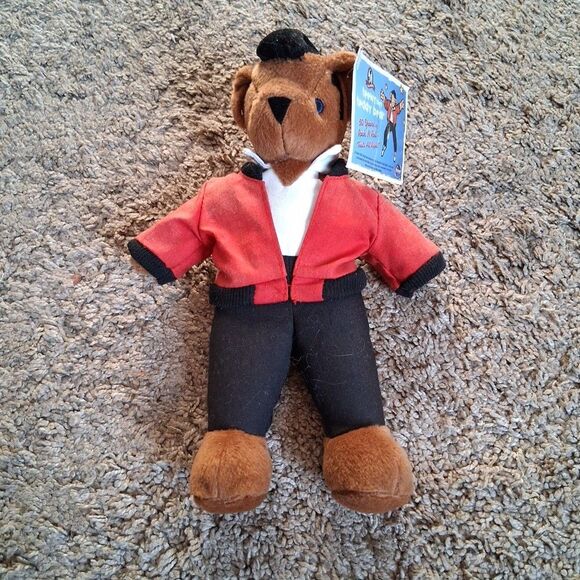 VINTAGE NATURE'S OWN ELVIS TEENY TINY BEAR PLUSH VERMONT TEDDY BEAR CO. - Picture 1 of 6